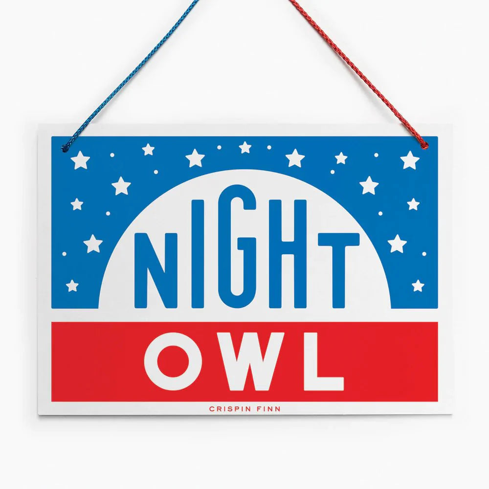 Early Bird/Night Owl Sign